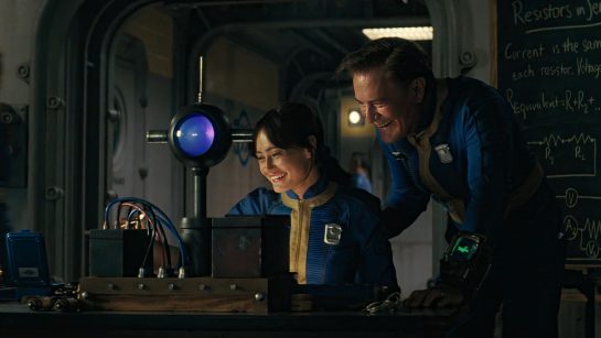Кадр из 1 серии 1 сезона сериала «Fallout» (Фоллаут)